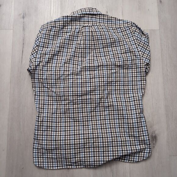 Todd Snyder Shirt Men's Medium Multi Color Check Long Sleeve Todd Snyder Shirt - Picture 5 of 5